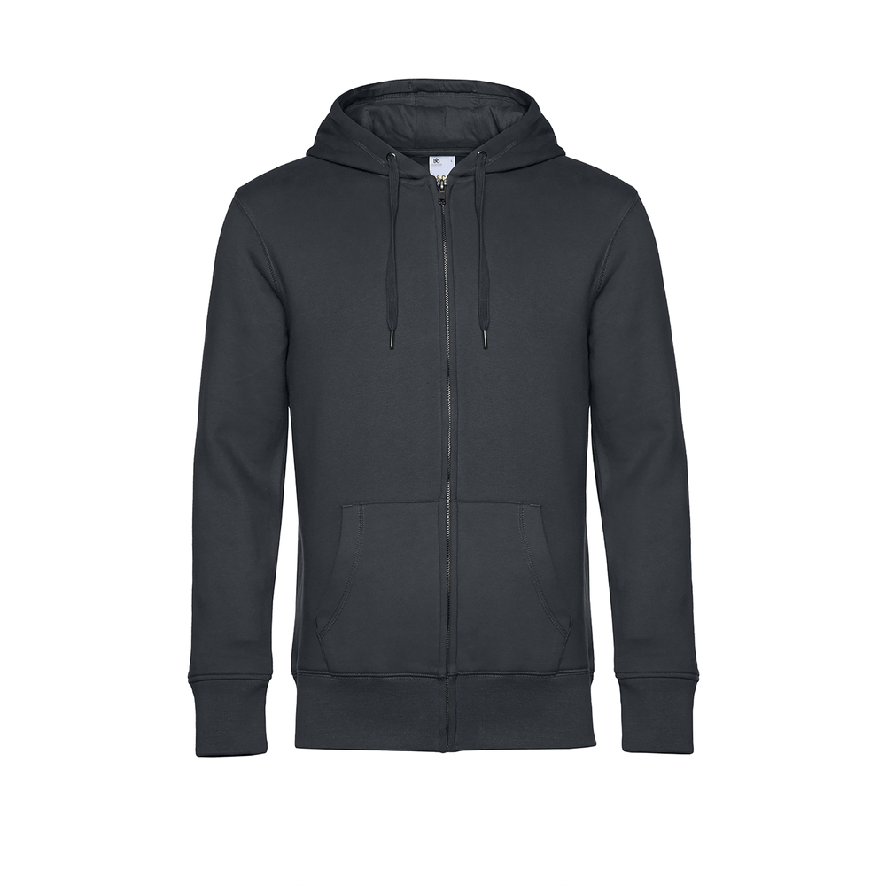 Sudadera con capucha y cremallera KING