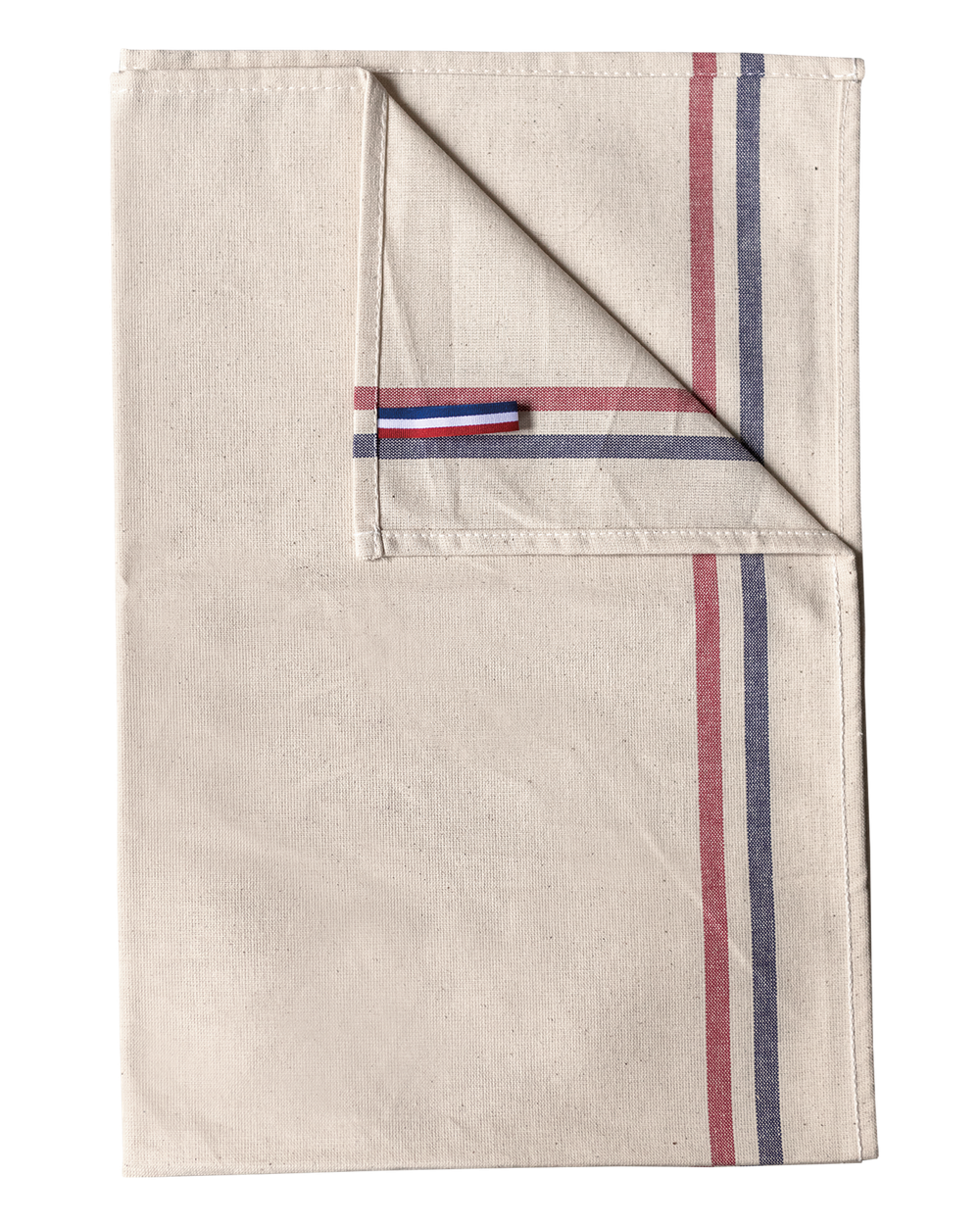 PAÑO DE COCINA CON 2 RAYAS Origine France Garantie