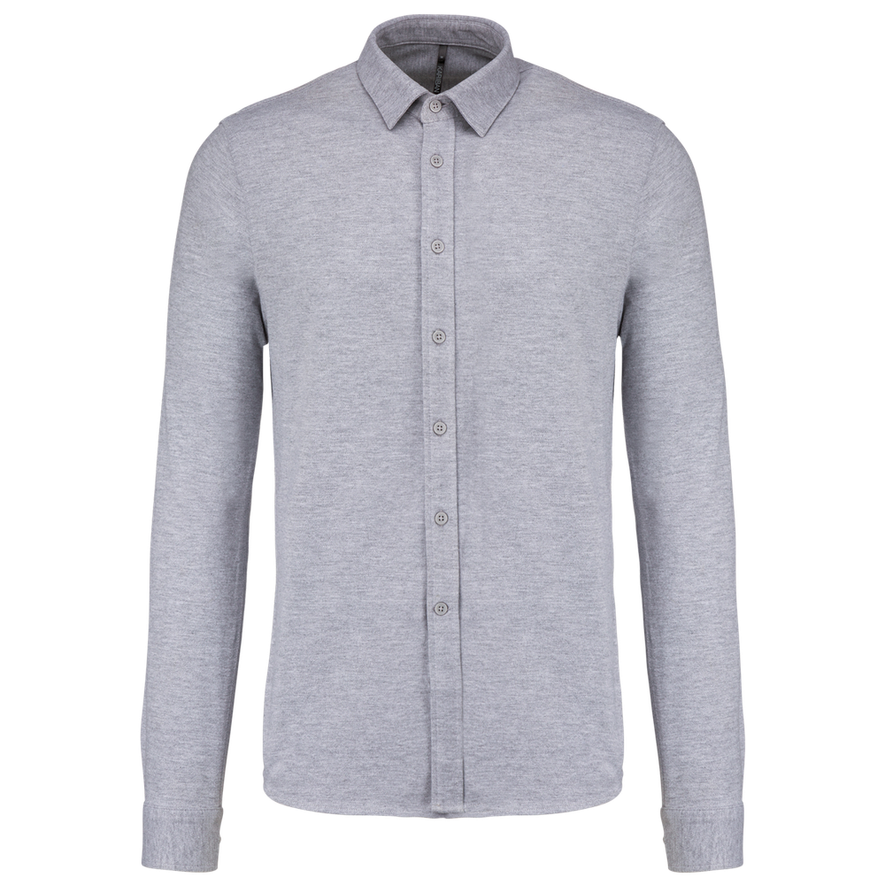 Camisa Piqué Manga larga