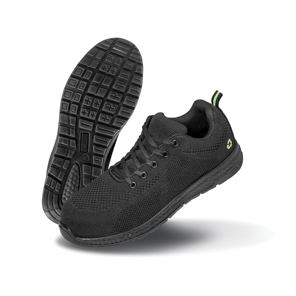 Zapatillas de seguridad recicladas