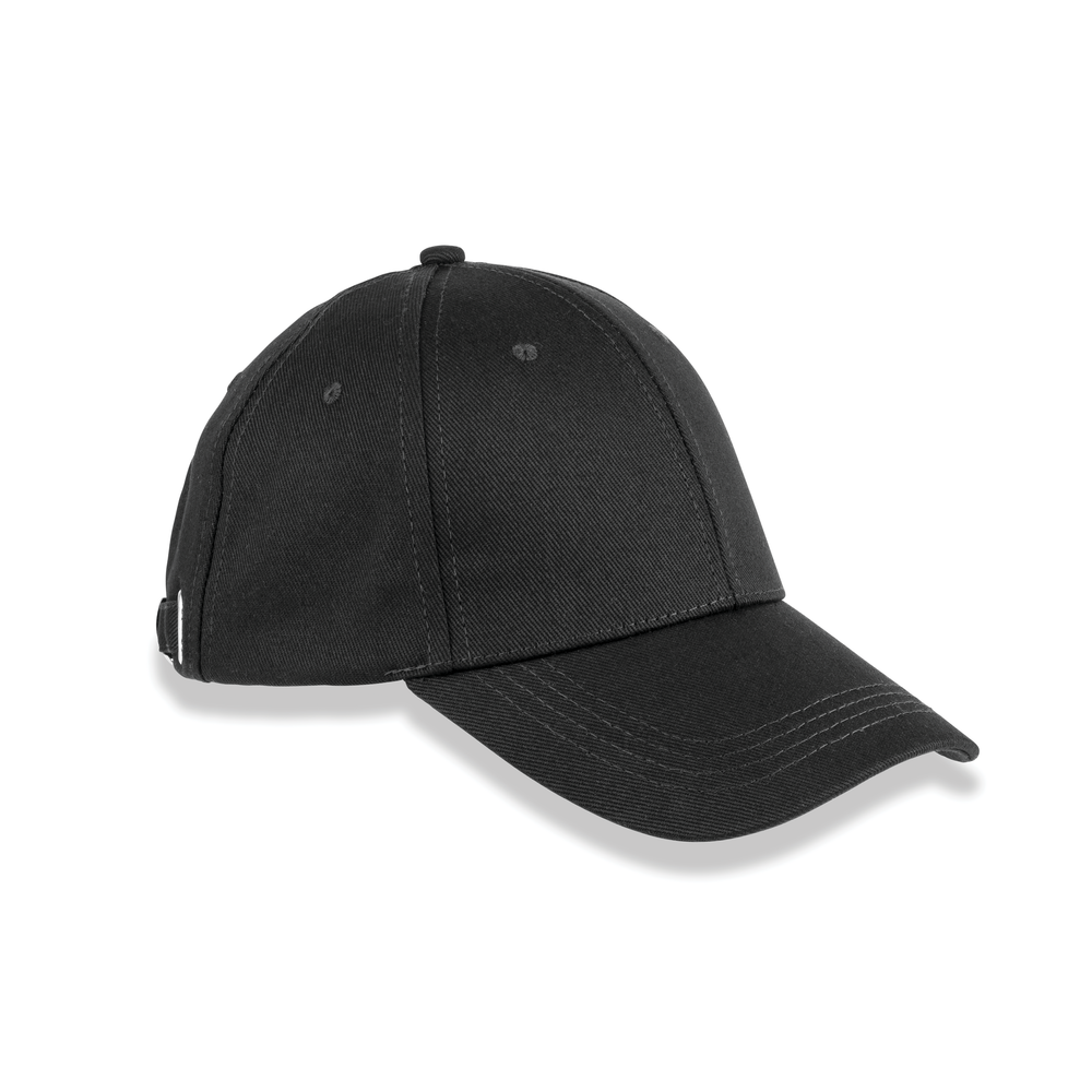 Gorra de algodón orgánico de 6 paneles
