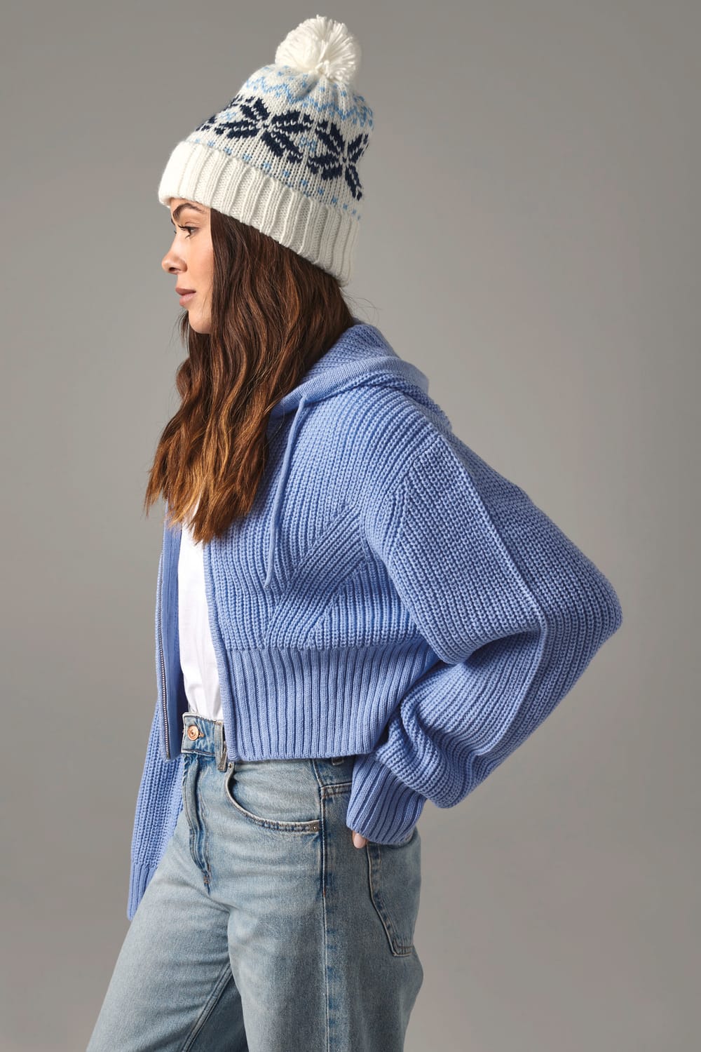 Gorro jacquard
