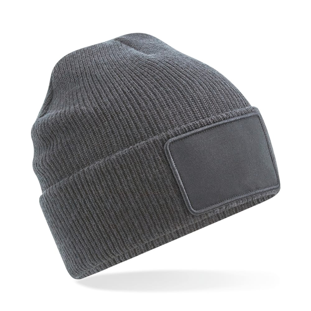 Gorro con parche extraíble