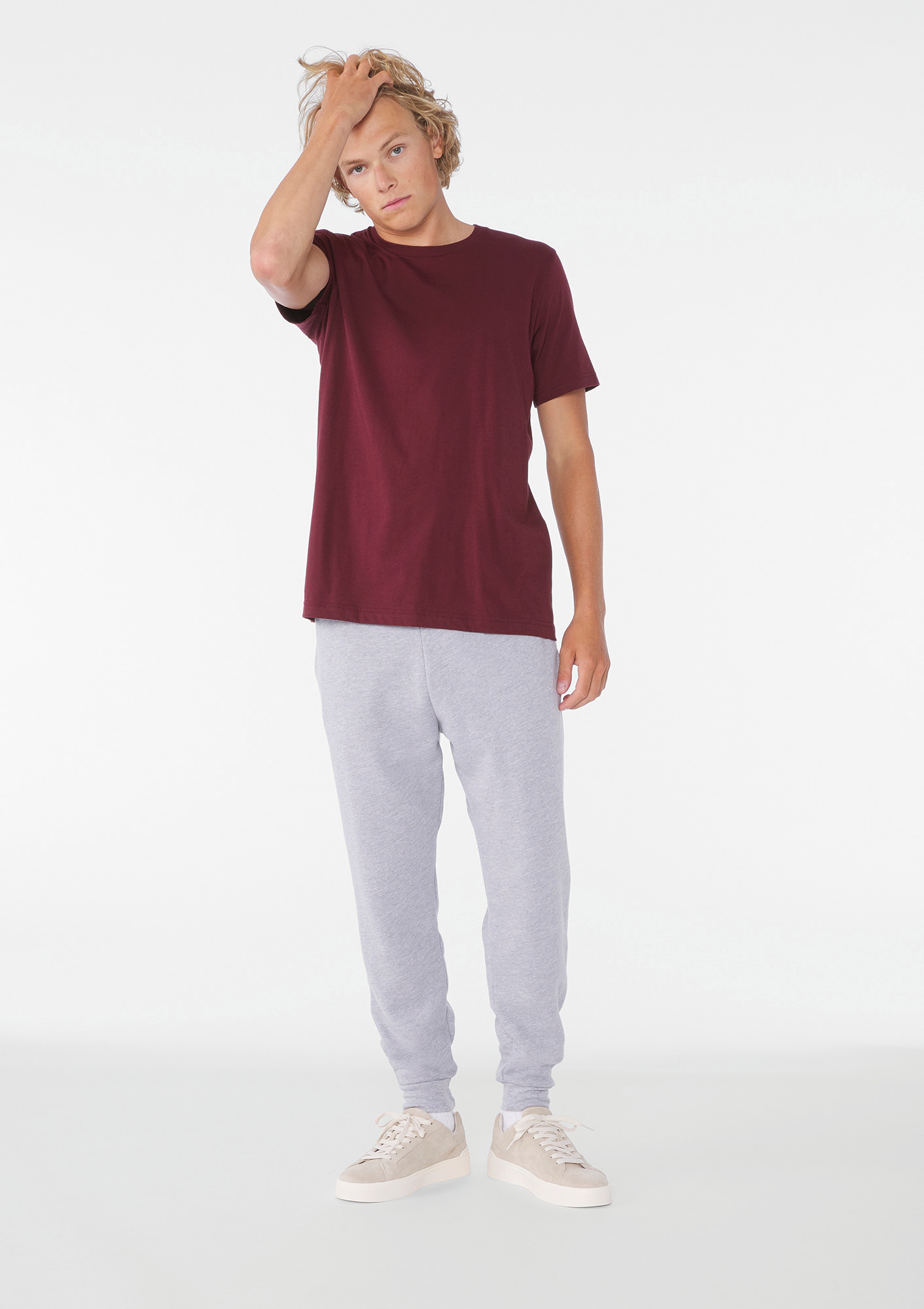 Camiseta cuello redondo unisex