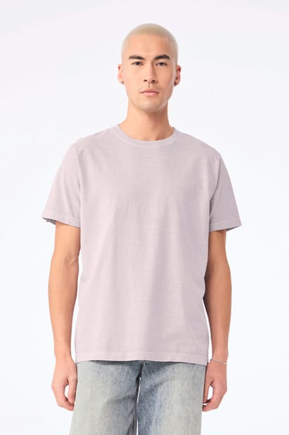 T-shirt délavé épais unisexe