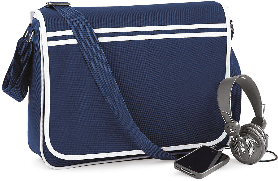 Bolsa retro estilo mensajero