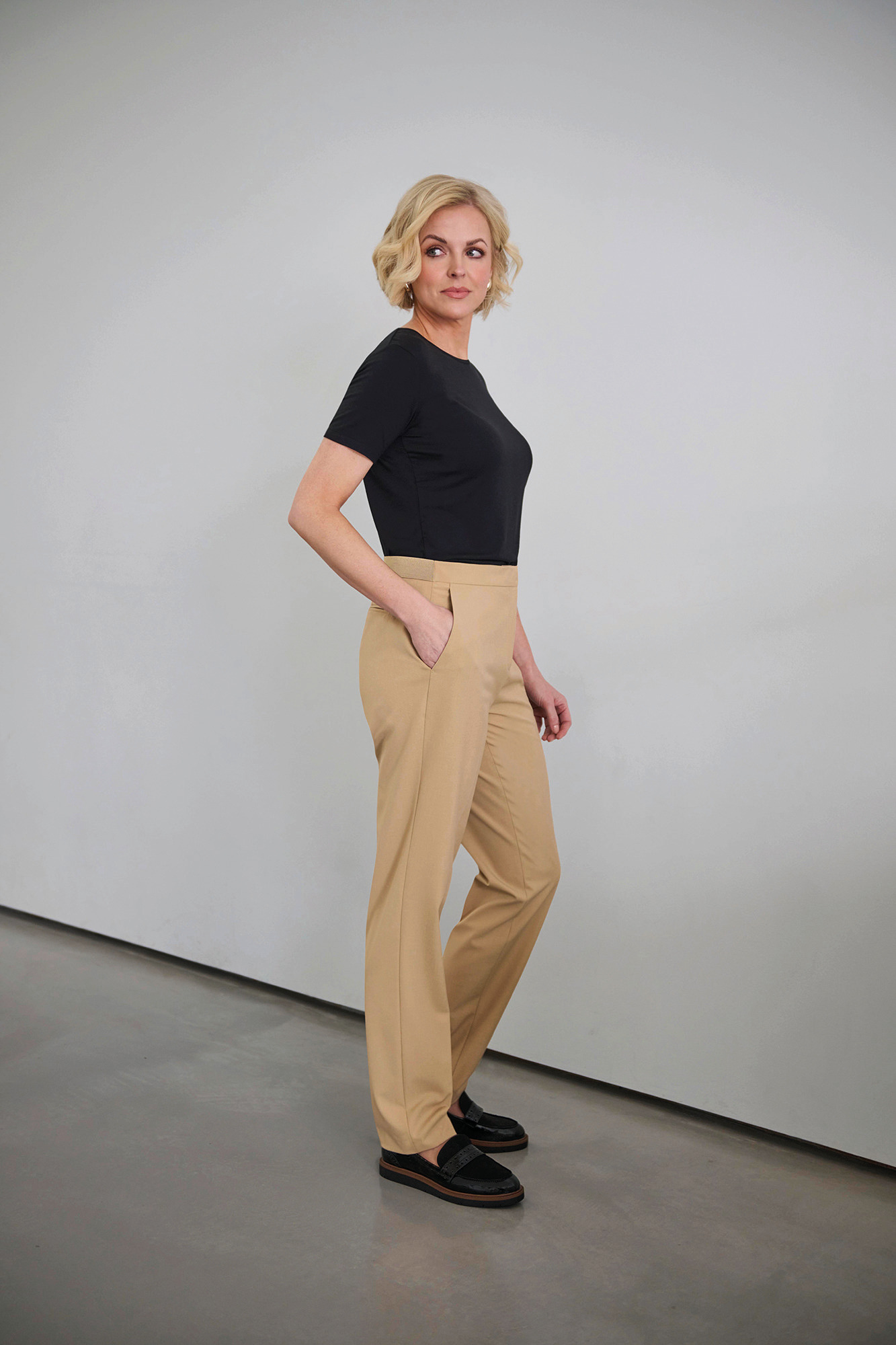 Pantalón mujer Eleanor corte slim