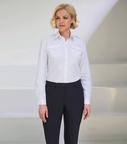 Chemise Pilote femme manches longues