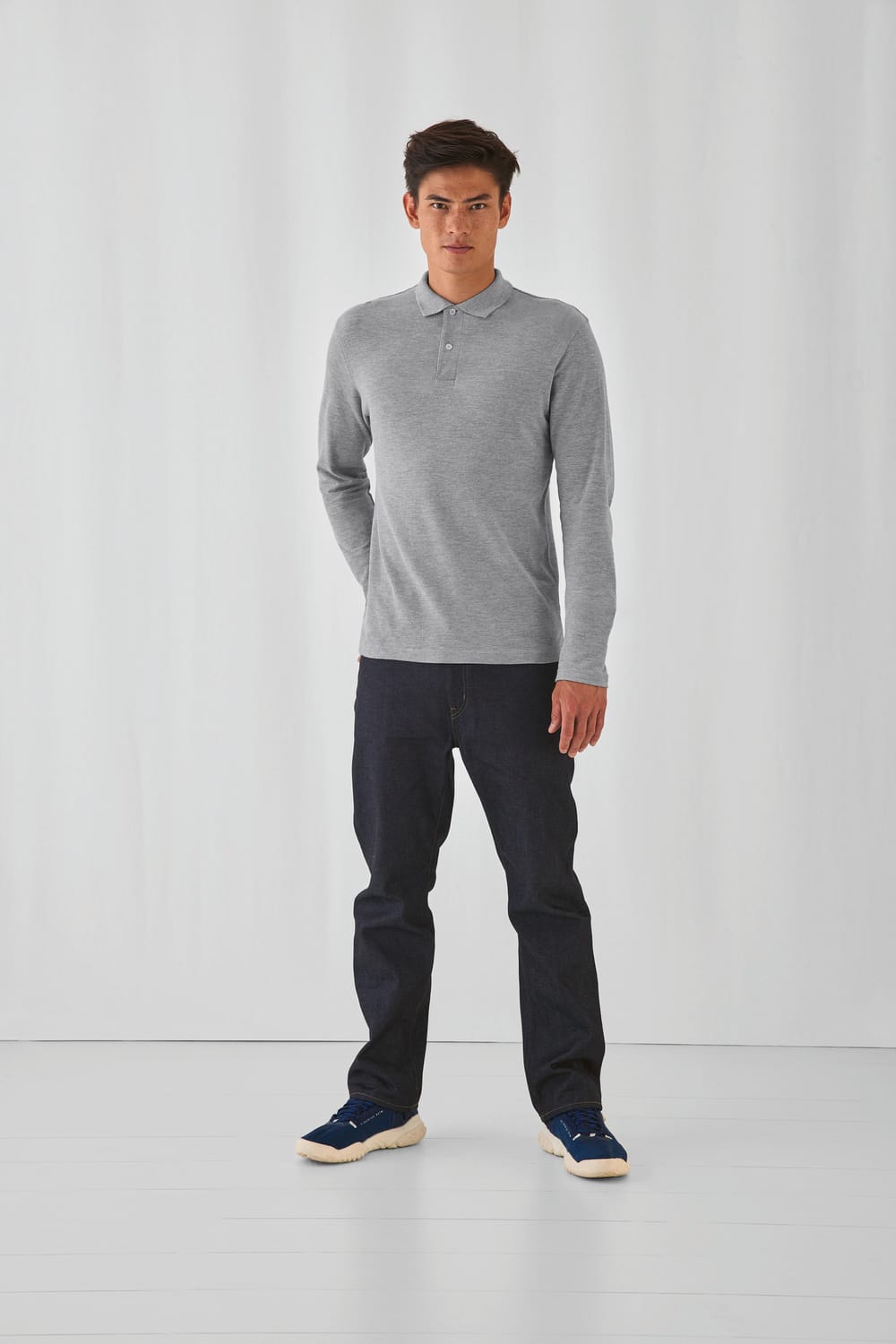 ID.001 Polo manga larga hombre