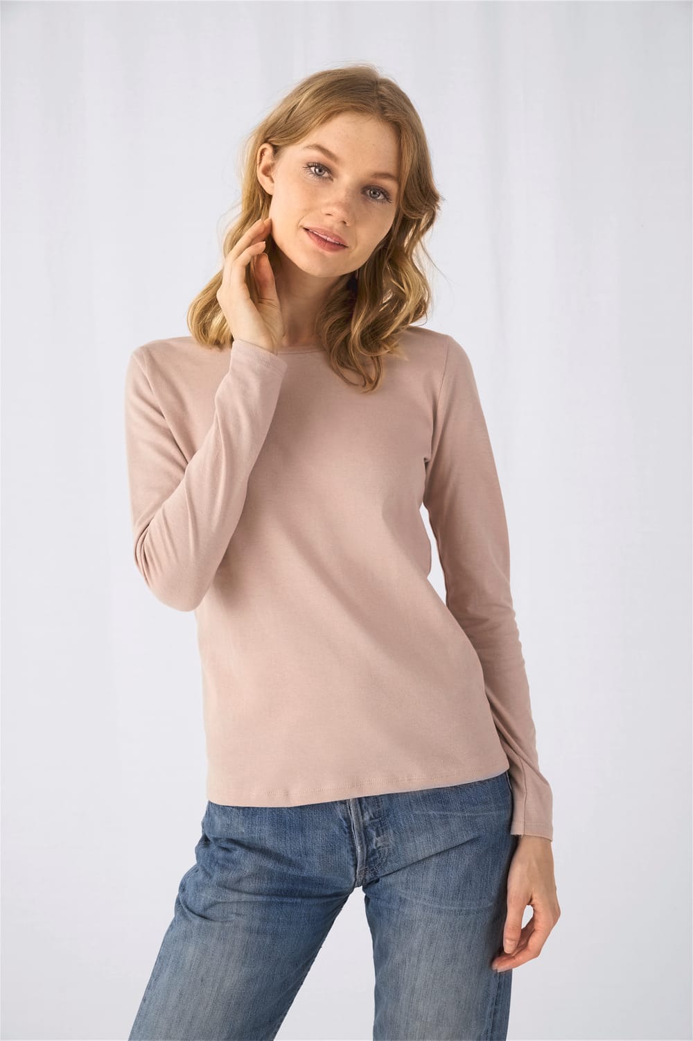 Camiseta #E150 manga larga mujer