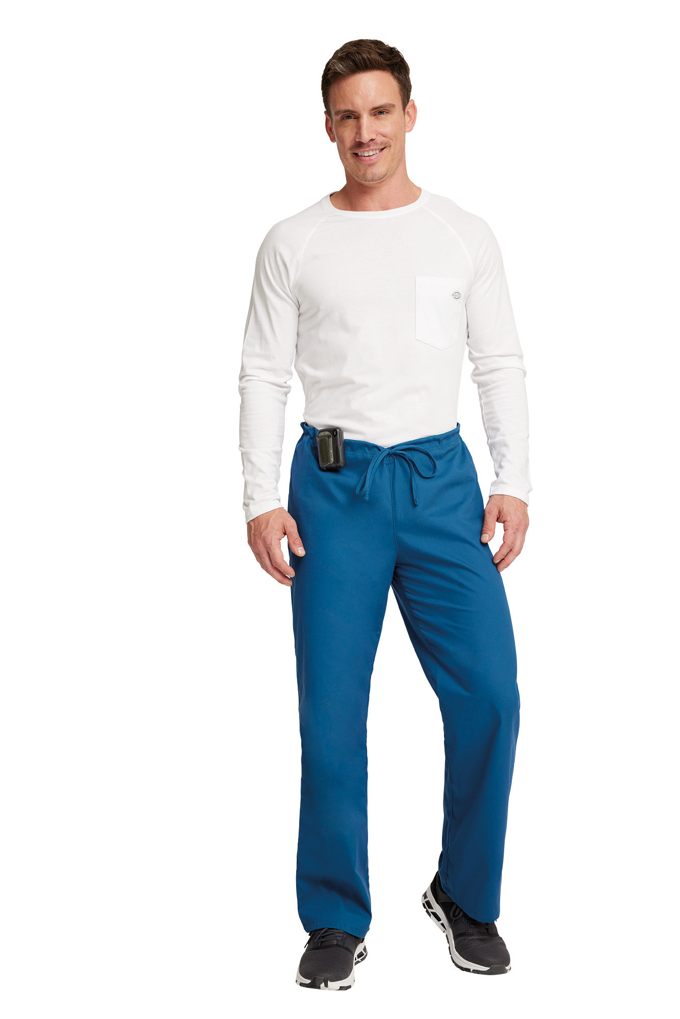 Pantalón con cordón y tiro estándar unisex