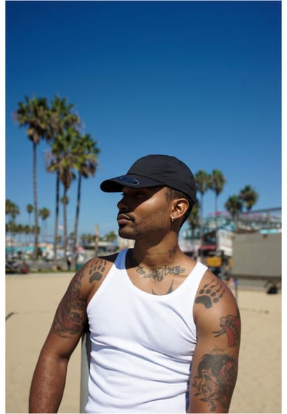 Casquette Snapback à visière incurvée