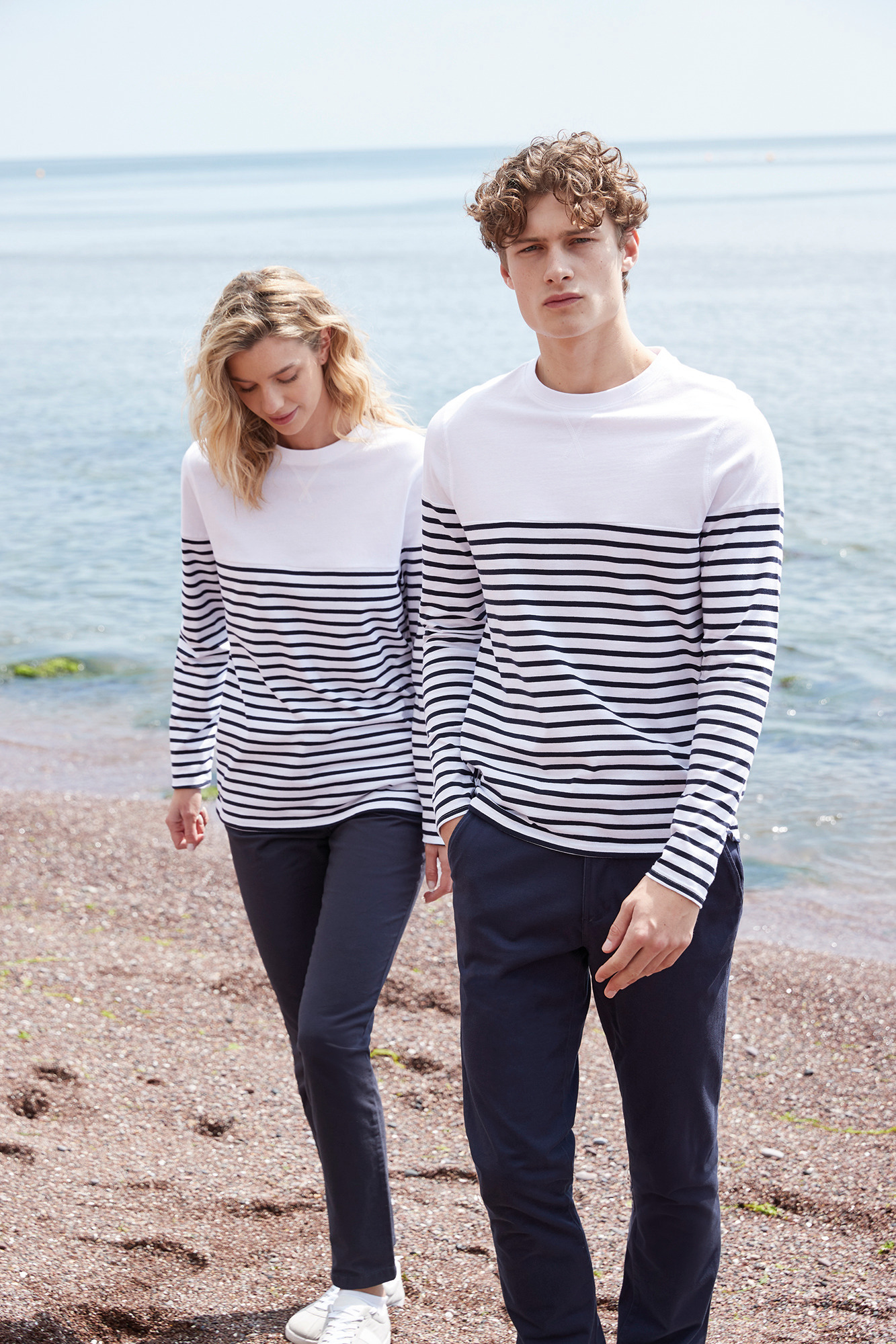 Camiseta Breton manga larga