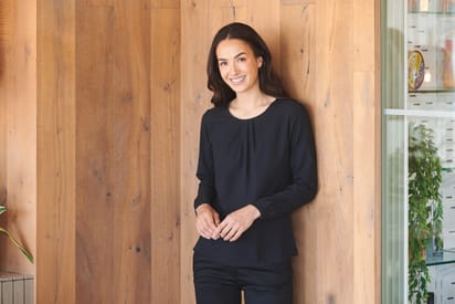 Blouse manches longues