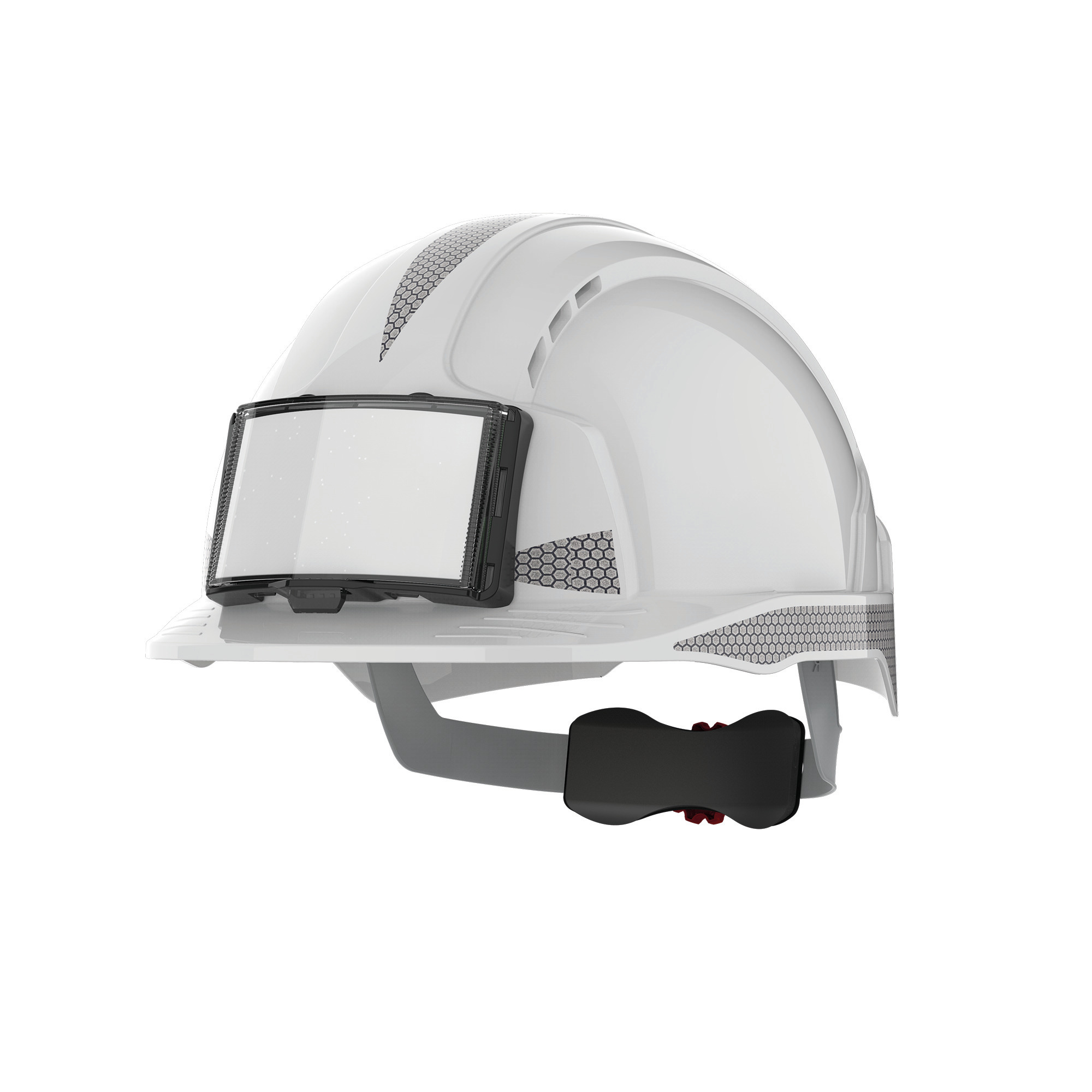 Casco de seguridad con portacredenciales