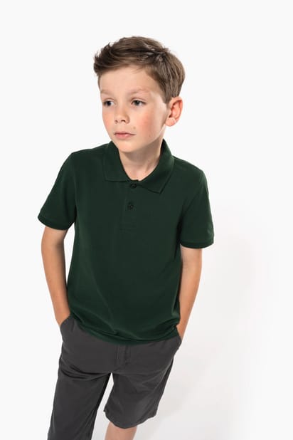 Polo manches courtes enfant