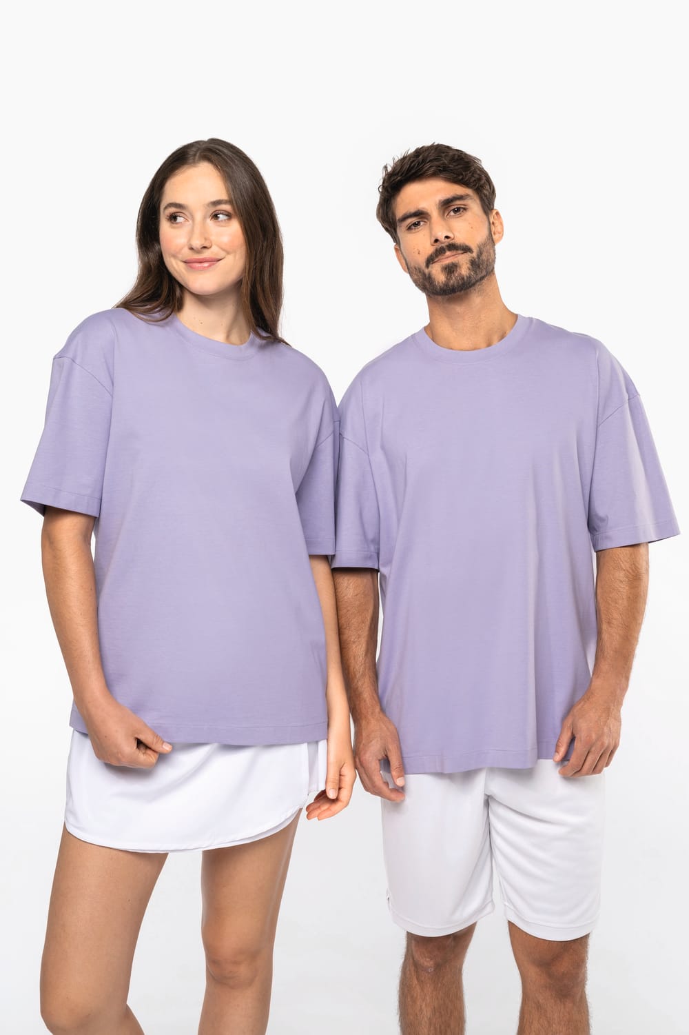 Camiseta oversize manga corta unisex