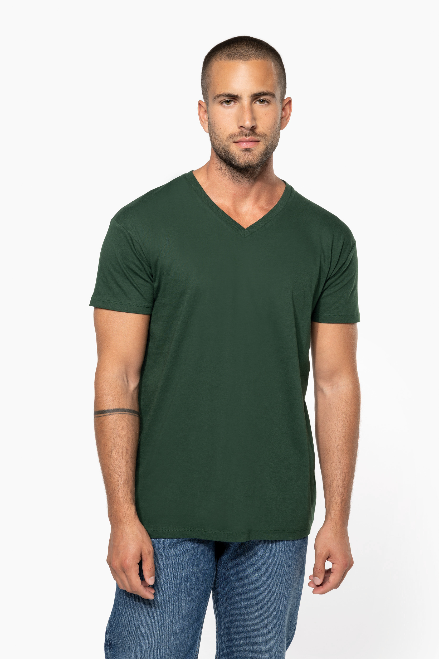 Camiseta BIO150 cuello de pico hombre