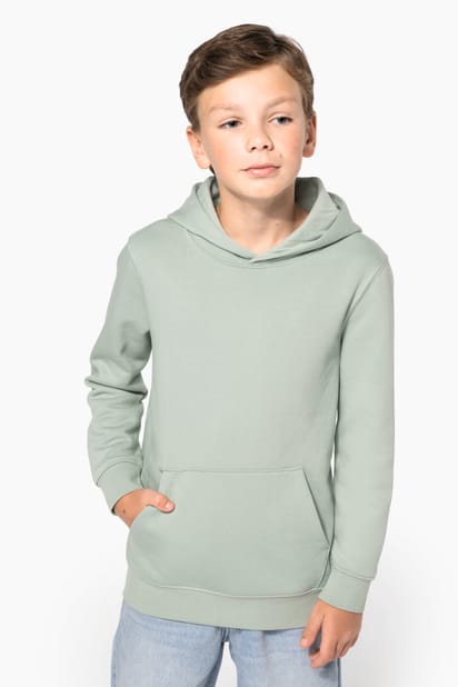 Sweat-shirt écoresponsable à capuche enfant