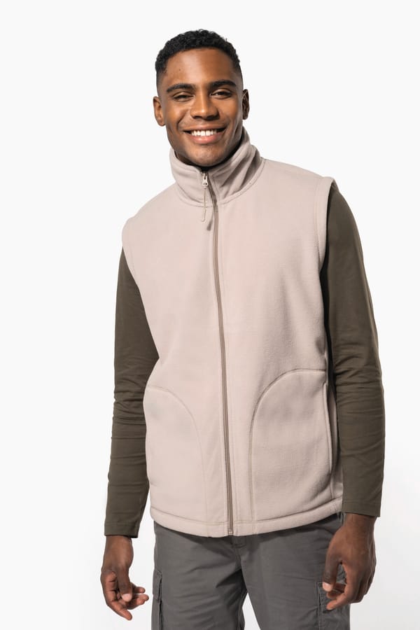 Chaleco micropolar hombre