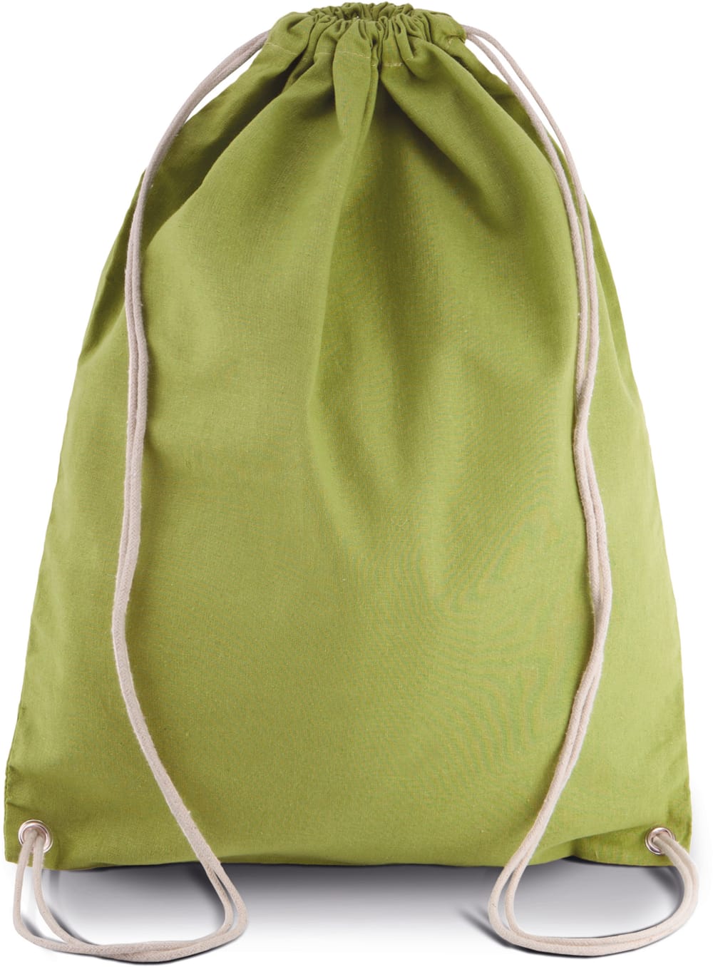Mochila de algodón con cordones