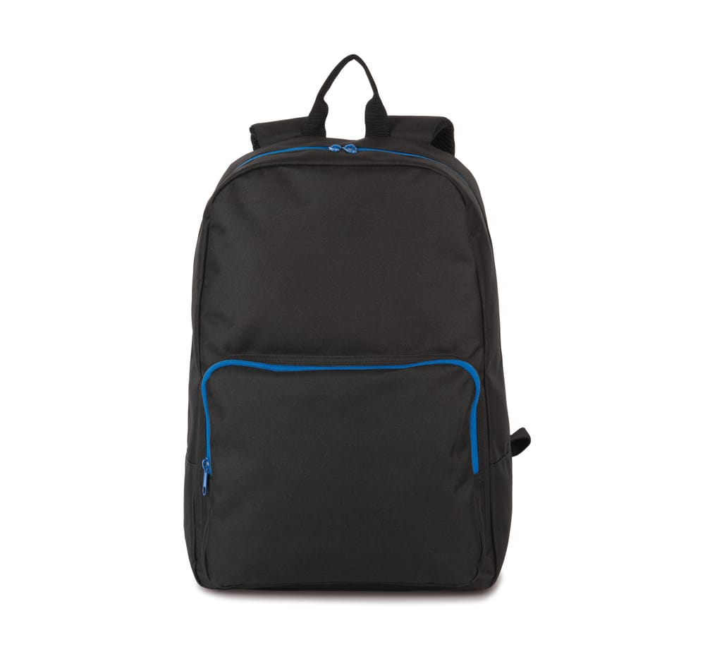 Mochila con cierres rápidos a contraste