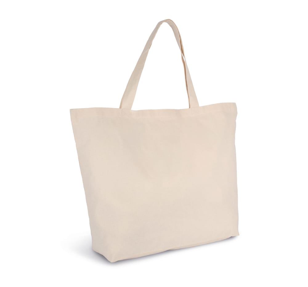 Bolsa shopper extragrande de algodón