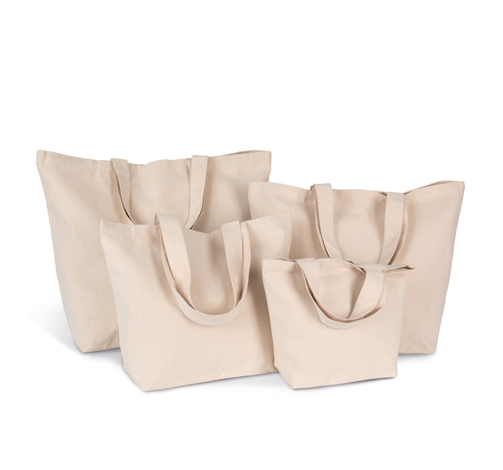 Bolsa shopper de fuelle, disponibles en distintos tamaños