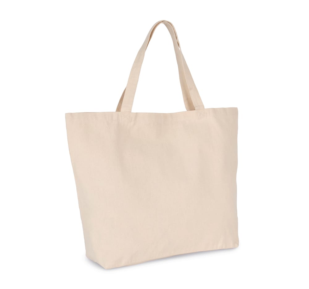 Bolsa shopper extragrande de algodón