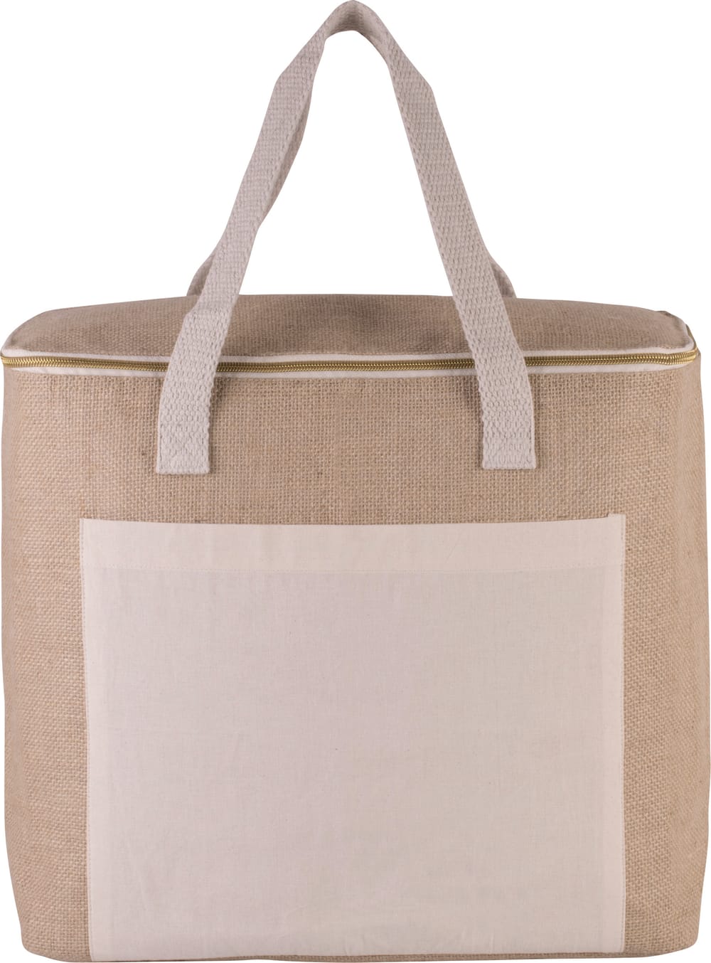 Bolsa isotérmica de yute - modelo grande