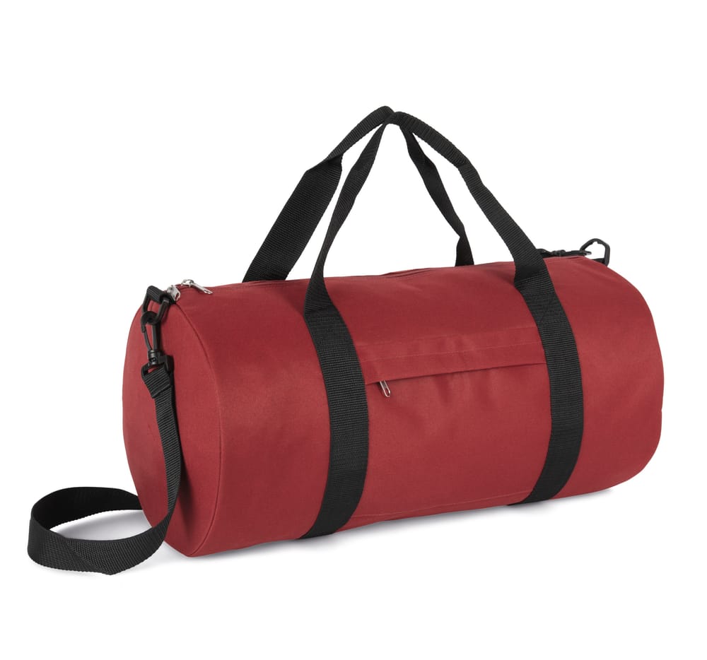 Bolsa de poliéster reciclado con bolsillo frontal