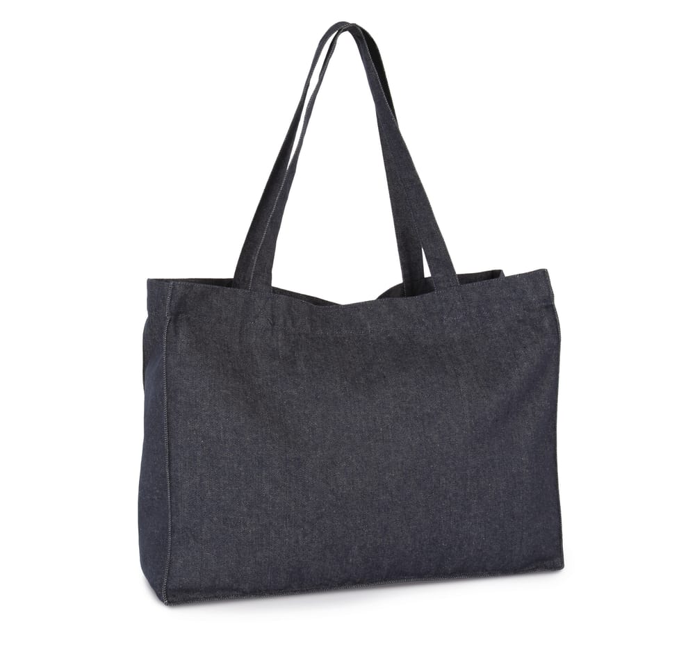 Bolsa shopper denim grande