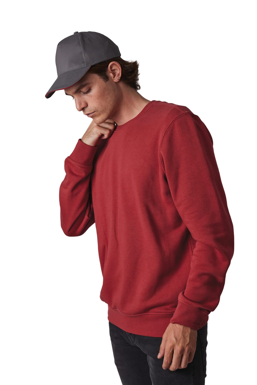 Gorra con sandwich contrastado 5 paneles