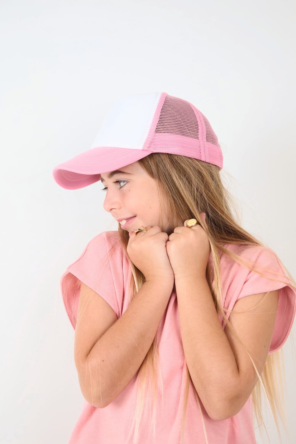 Gorra trucker para niños - 5 paneles