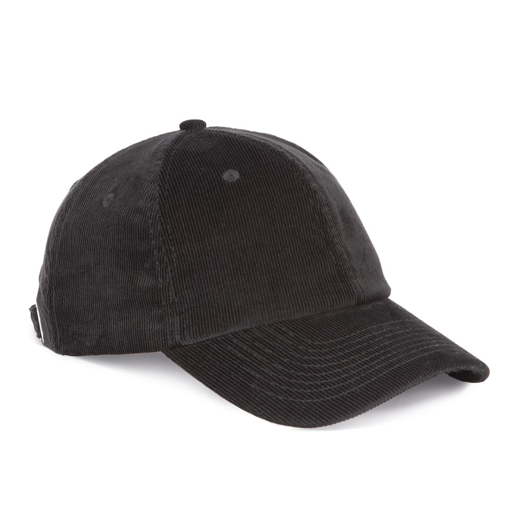 Gorra de terciopelo de perfil bajo
