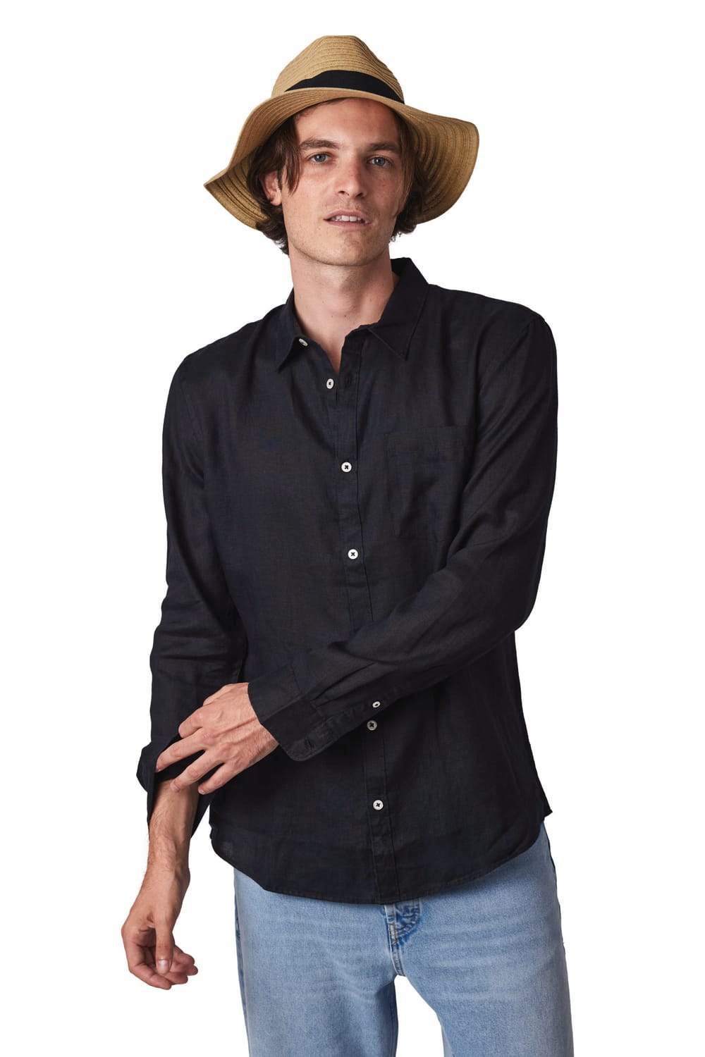 Sombrero de paja clásico