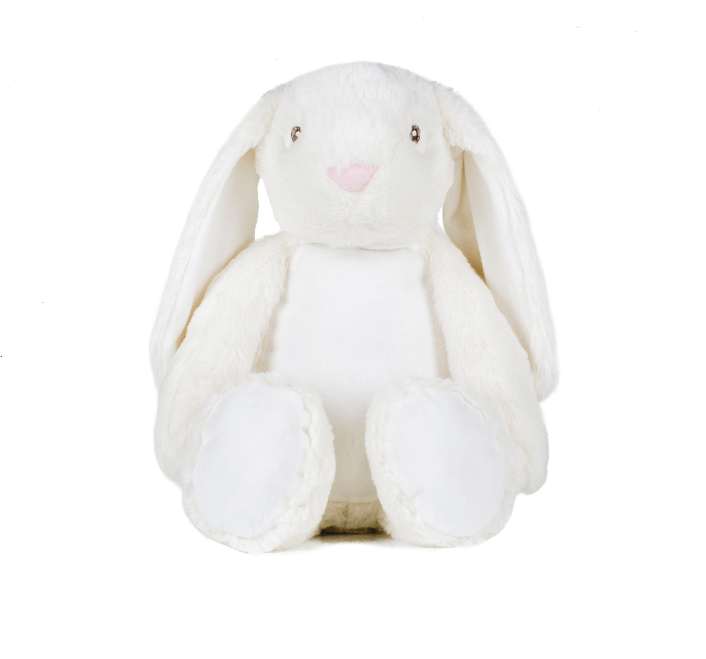 Conejo de peluche con cremallera