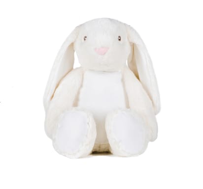 Peluche zippée Lapin