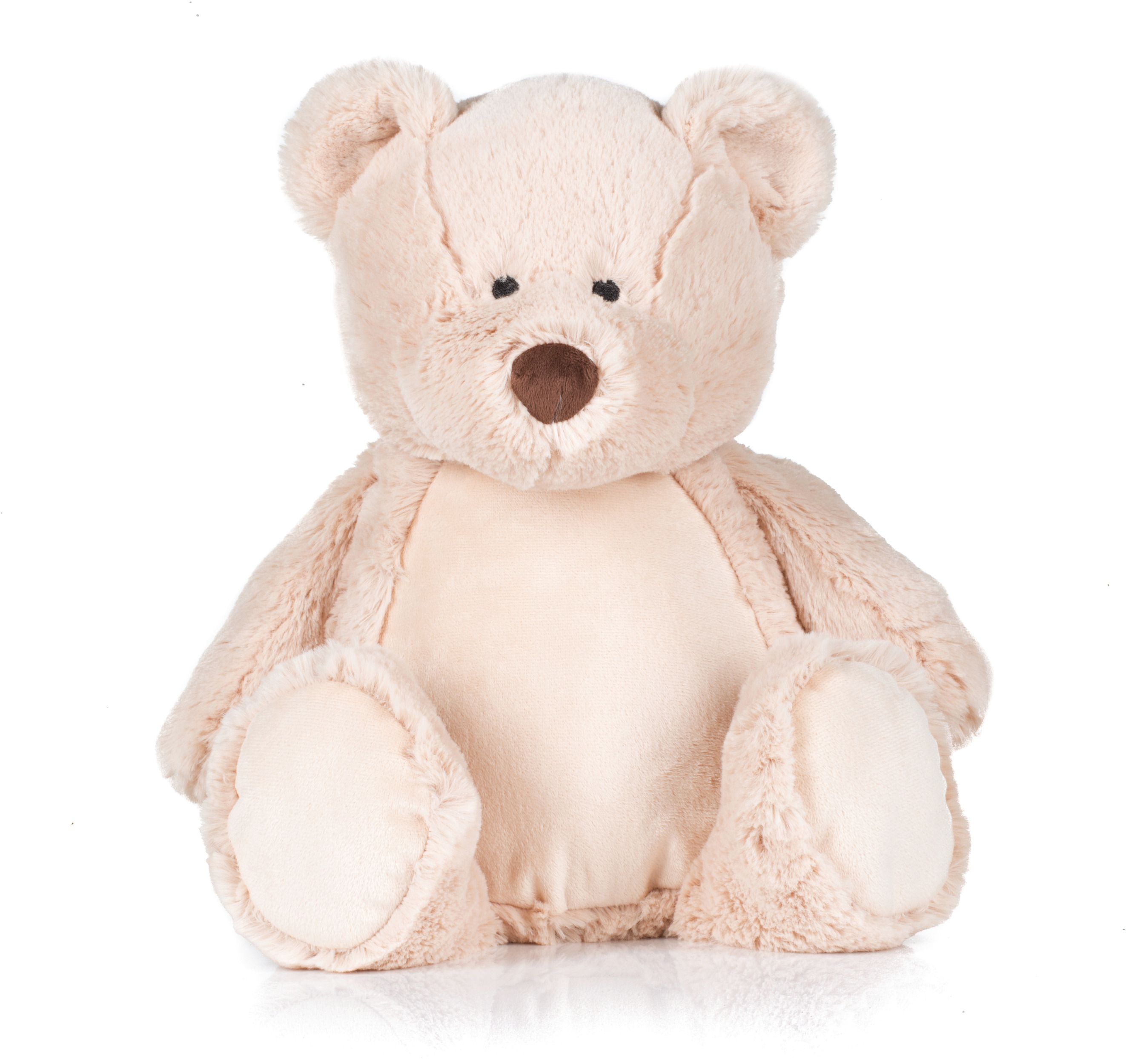 Oso de peluche con cremallera