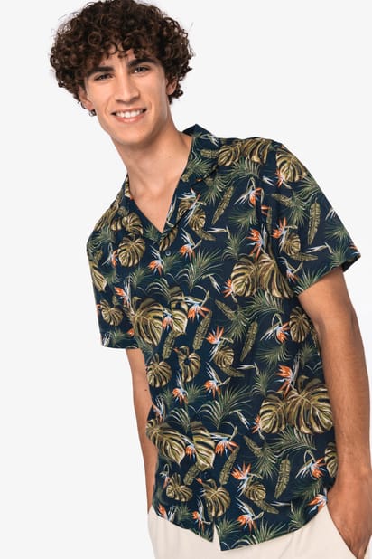 Chemise imprimé hawaïen homme 