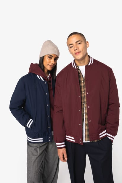 Veste teddy rembourrée écoresponsable unisexe 