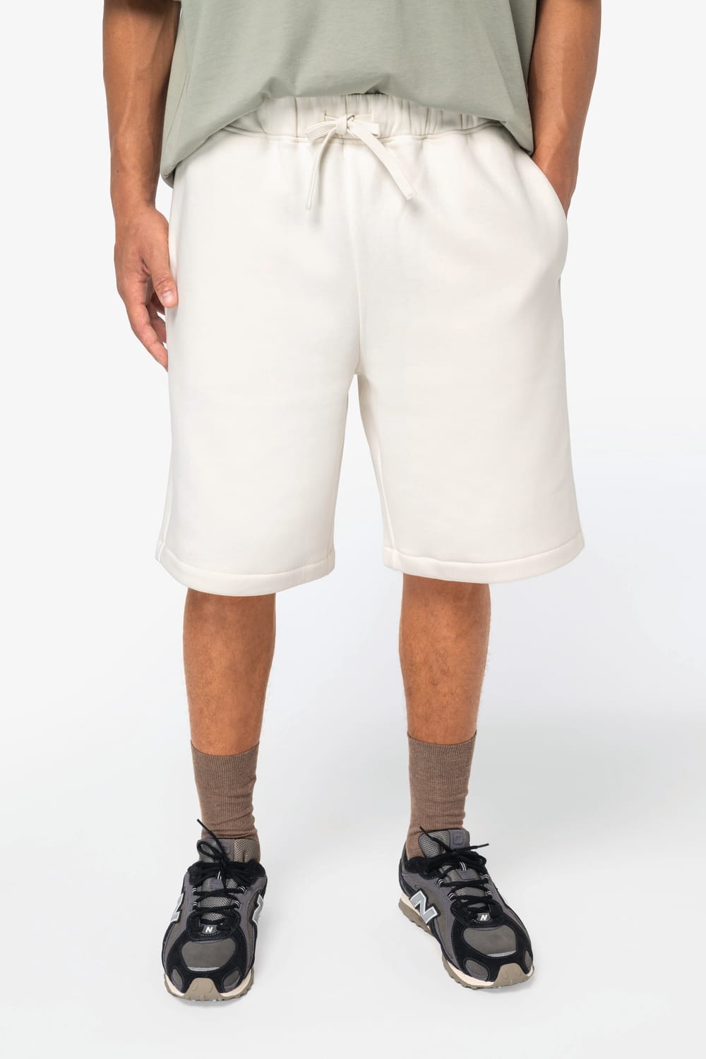 Bermuda sostenible de corte amplio hombre