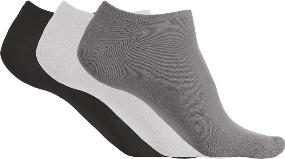 Calcetines cortos microfibra - pack de tres pares