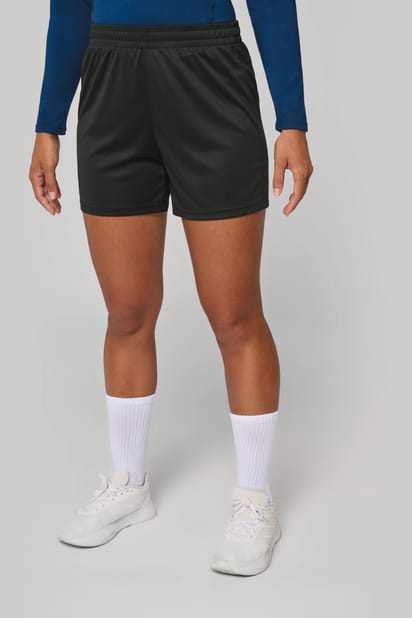 Short multisport en polyester femme