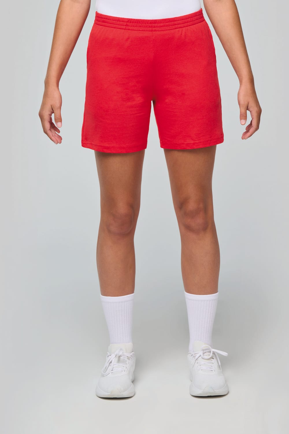 Short de punto jersey deportivo mujer