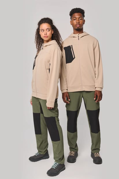Chaqueta outdoor unisex con cremallera