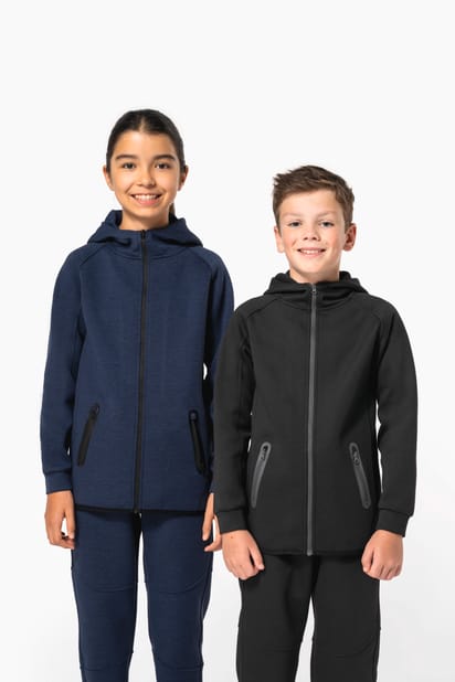 Veste à capuche performance enfant