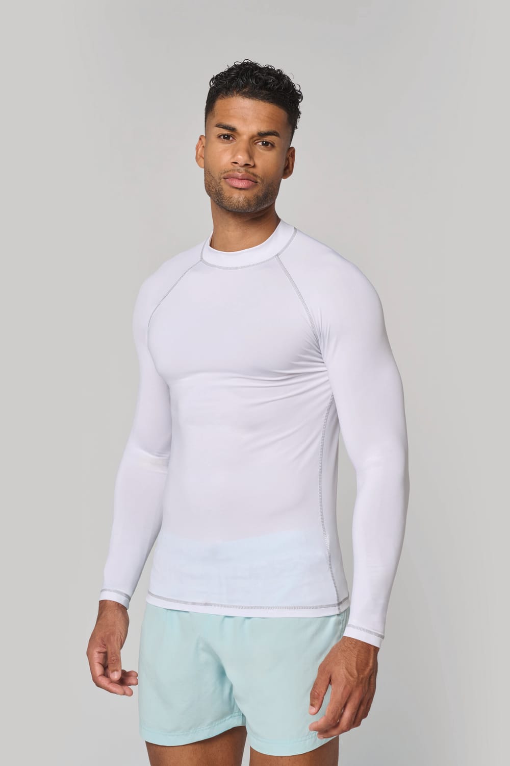 Camiseta surf con protección UV manga larga hombre