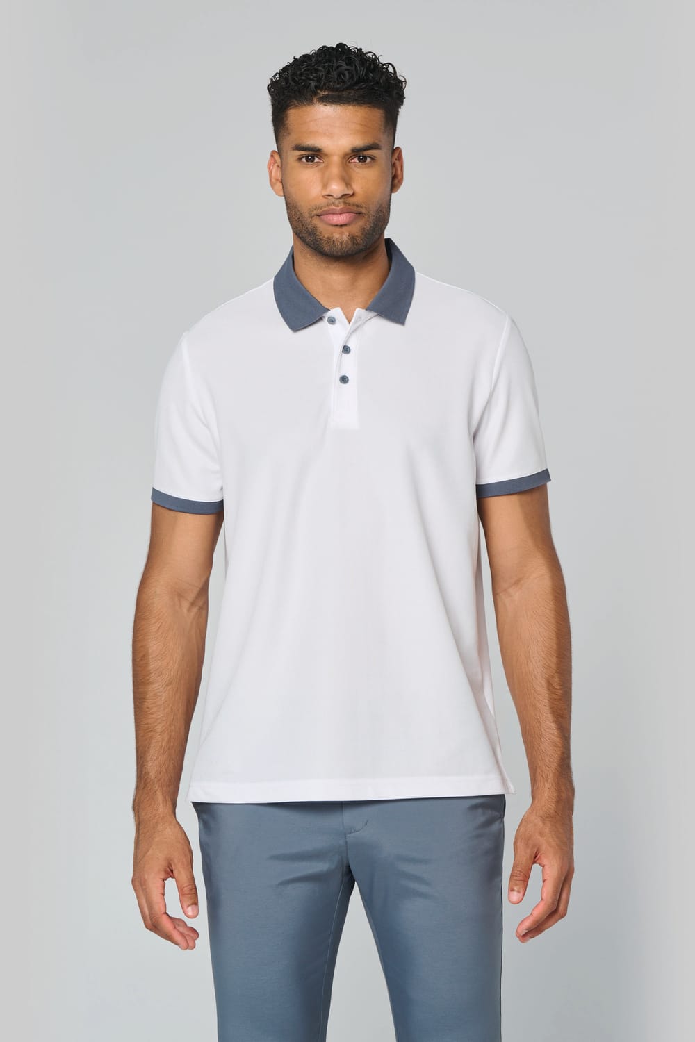 Polo piqué performance hombre