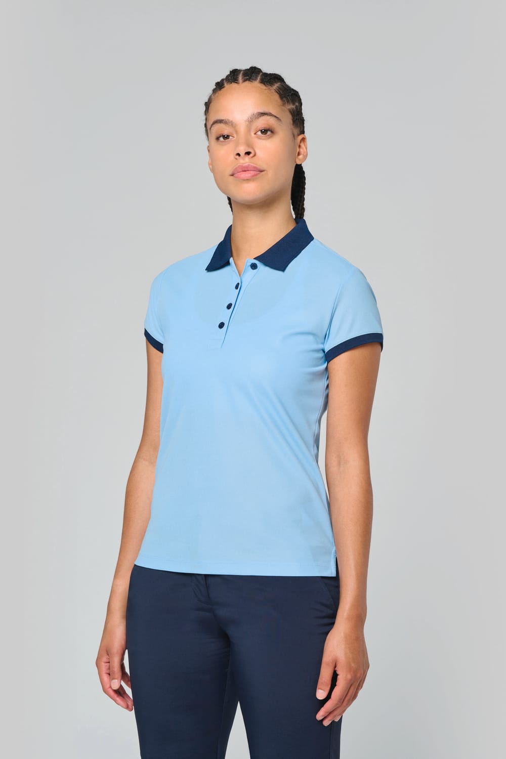 Polo piqué performance mujer